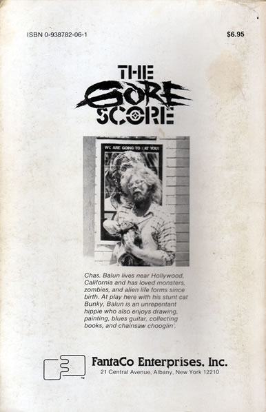 The Gore Score - back