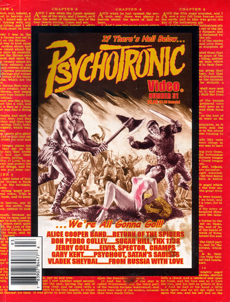 Psychotronic Video #31 - front